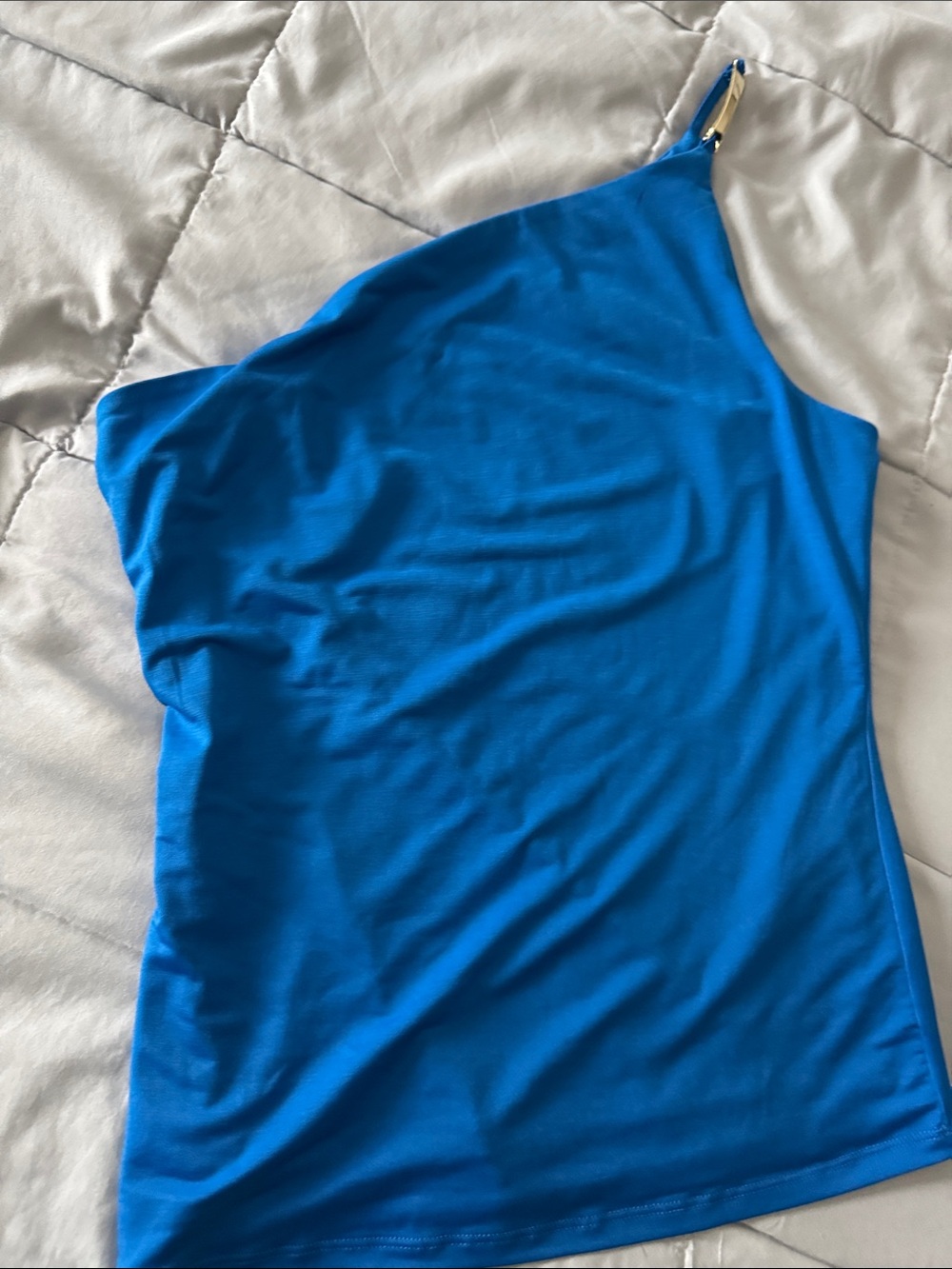 Guess by Marciano One-Shoulder Royal Blue Camisole